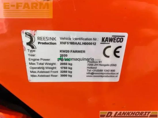 Minicargadora - Kaweco - kw 20 farmer