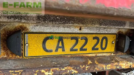 Remolqu agrícola -  - box trailer med læsserampe i bag