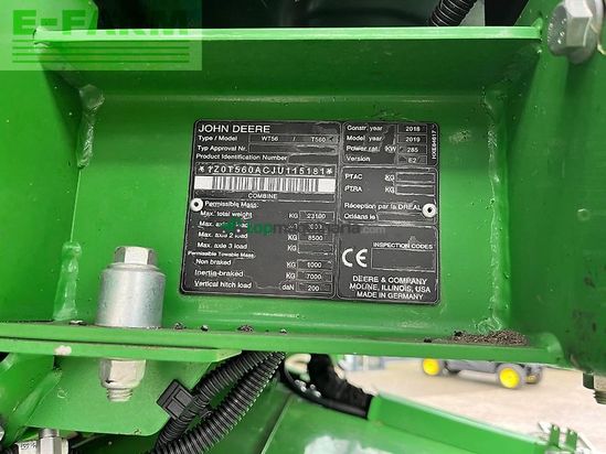 Cosechadora de Cereal - John Deere - t560i prodrive 30km/h