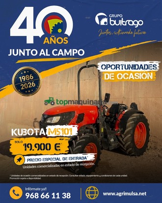 Tractor agrícola - Kubota - M5101