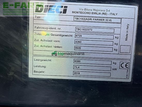 Telescopica - Dieci - tbc182 agri farmer