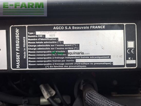 Tractor agrícola - Massey Ferguson - 7618 dyna-vt