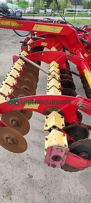 Grada de disco - Väderstad - carrier cr650 mit crossboard