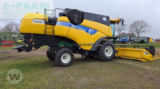 Cosechadora de Cereal - New Holland - cx 8040