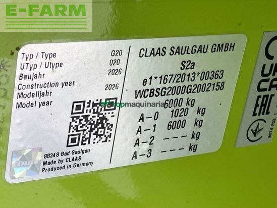 Henificador - Claas - liner 4800 business