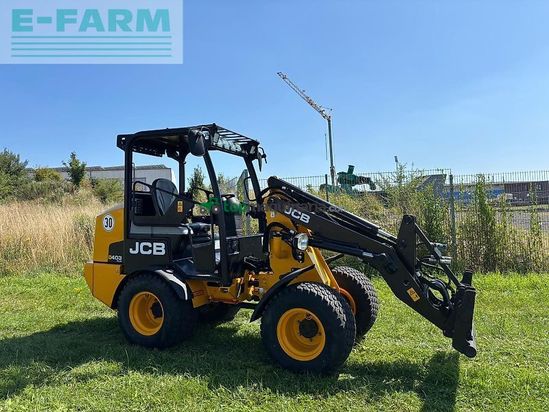 Minicargadora - JCB - 403 plus mit fahrerschutzdach