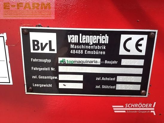 Remolqu esparcidor - BVL - v-mix 8 ls