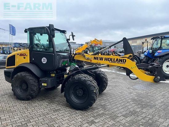 Minicargadora - New Holland - w 80 c