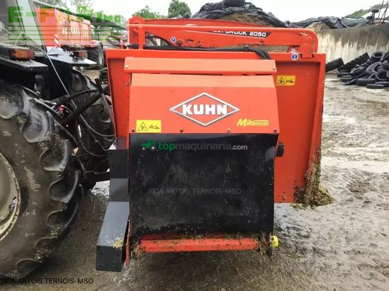 Remolqu esparcidor - Kuhn - polycrock 2050