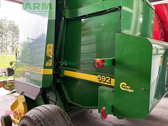 Empacadora gigant - John Deere - rundballenpresse 592 maxi cut
