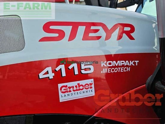 Tractor agrícola - Steyr - kompakt 4115 ecotech hilo