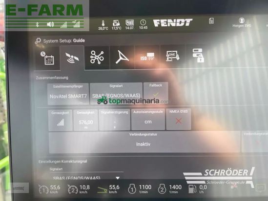 Tractor agrícola - Fendt - 620 profi plus | rtk | ptk | frontzapf.