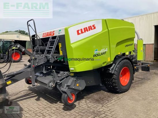 Empacadora gigant - Claas - rollant 454 rc uw