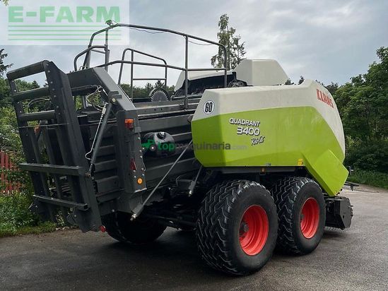 Empacadora gigant - Claas - quadrant 3400 rc