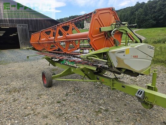 Cabezal - Claas - v540 vario + transportwagen