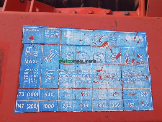 Grada rotativa - Kuhn - 4004