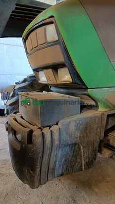 Tractor agrícola Deutz Fahr Agrotron M600 con pala Leon