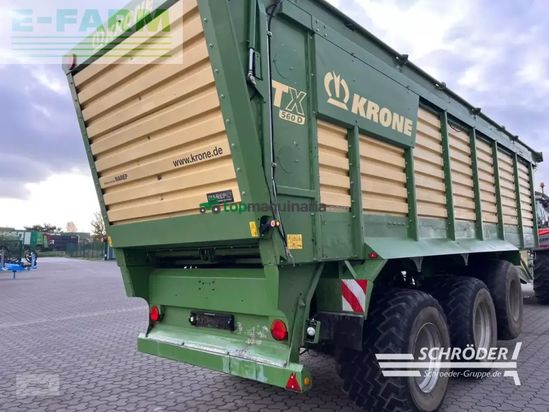 Cinta transportadora de forraje - Krone - tx 560 d