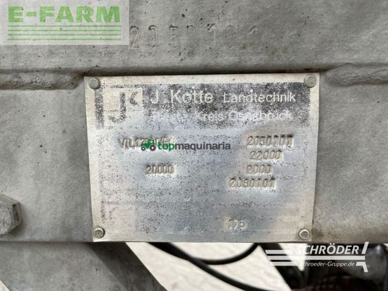 Cisterna - Kotte - vtl 17500