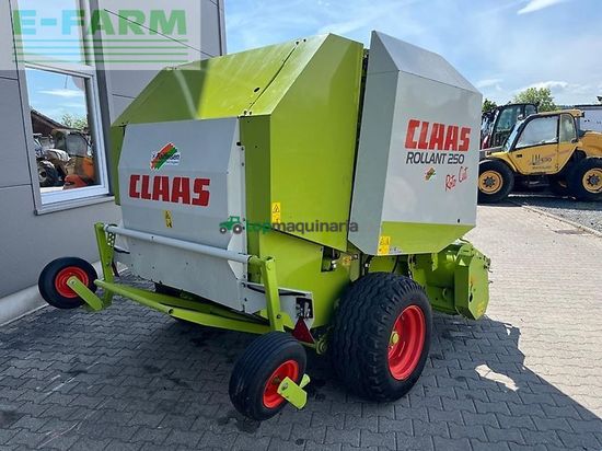 Empacadora gigant - Claas - rollant 250