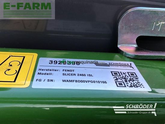 Cortacésped manual - Fendt - slicer 2460 isl