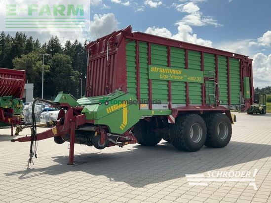 Cinta transportadora de forraje - Strautmann - giga vitesse 4002 do