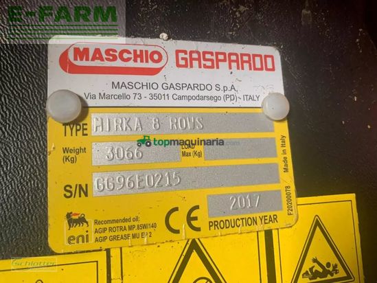Sembradora monograno mecanica - Maschio - mirka 8 reihen