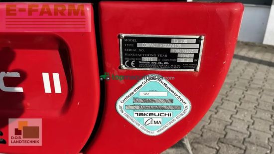 Excavadora - Takeuchi - tb 230