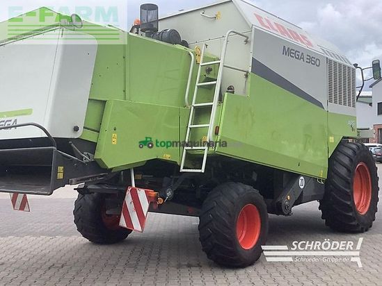 Cosechadora de Cereal - Claas - dominator 360 mega + c 600 schneidwerk