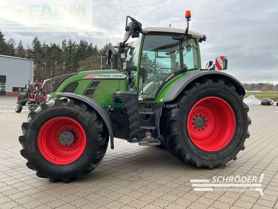 Tractor agrícola - Fendt - 724 vario s4 profi plus