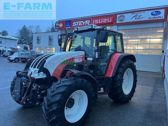 Tractor agrícola - Steyr - 9085mt + hauer fhw + konsole