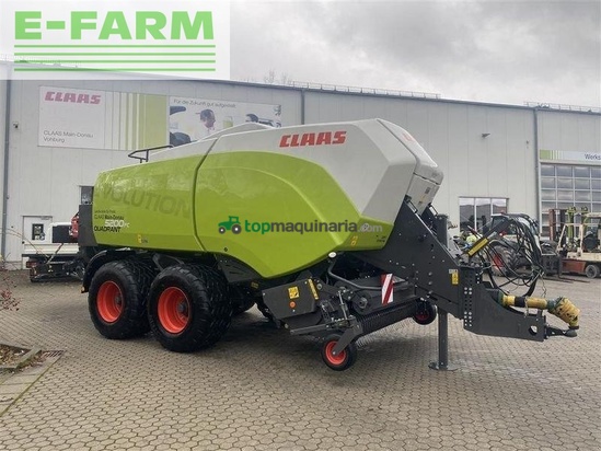 Empacadora gigant - Claas - quadrant 5200 fc tandem evo