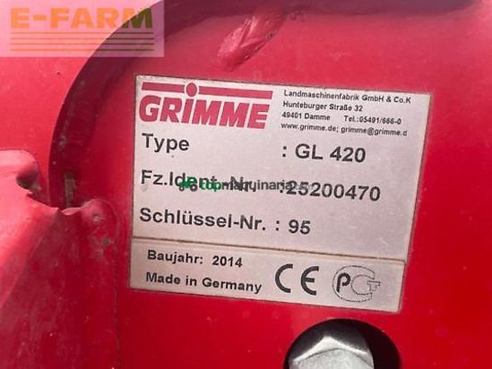 Cosechadora - arrancadora de patata - Grimme - gl420