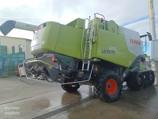 Cosechadora de Cereal - Claas - lexion 670 tt terratrac v 900