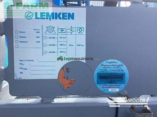 Atomizador - Lemken - albatros 9/4000 | 24 meter
