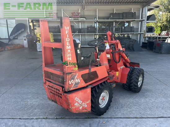 Minicargadora - Weidemann - 1030 d/p mit weidemann mv
