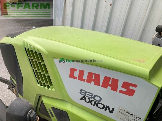 Tractor agrícola - Claas - axion 830 t4f cmatic CMATIC