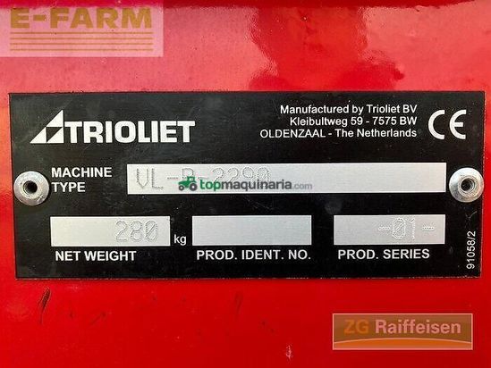 Remolqu esparcidor - Trioliet - solomix 2 1600 vlh-b