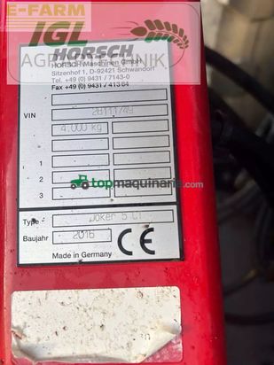 Grada de disco - Horsch - joker 5 ct