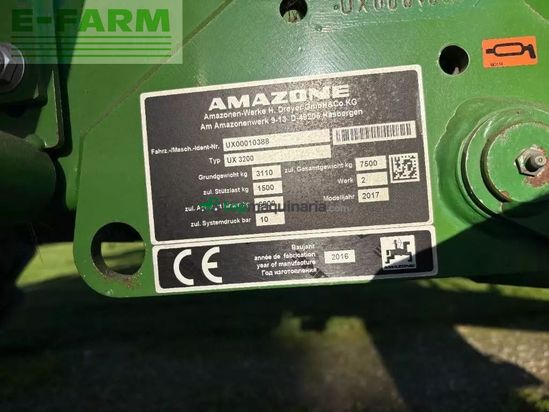 Atomizador - Amazone - ux 3200 super