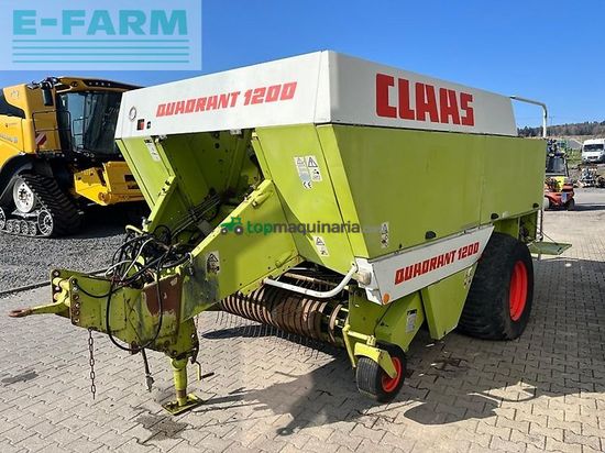 Empacadora gigant - Claas - quadrant 1200