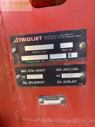 Remolqu esparcidor - Trioliet - sm2-12zk