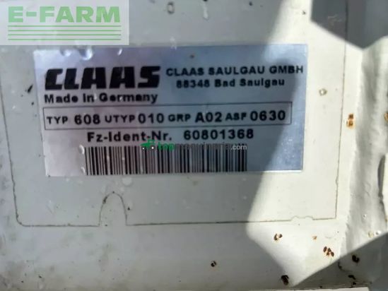 Rastrillo - Claas - liner 1250