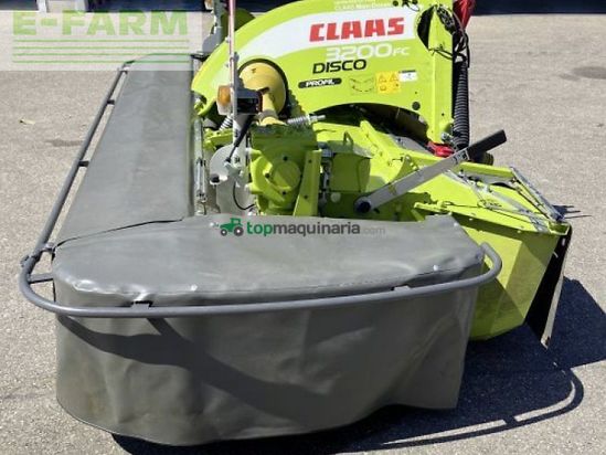 Cortacésped manual - Claas - disco 3200 fc profil