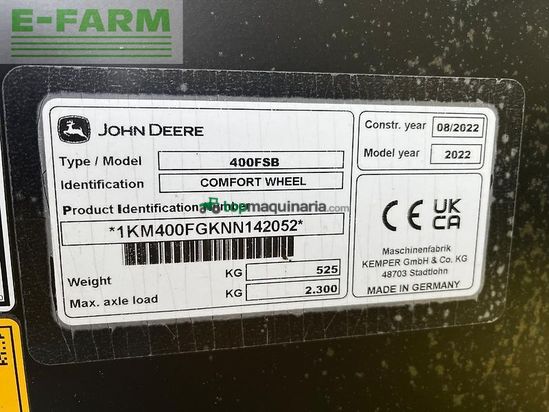 Cabezal - Kemper - 460 plus stalkbuster mit fahrw