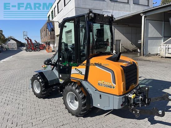Minicargadora - Giant - 2700 hd+ mit kabine euro & heckhydraulik kat 2