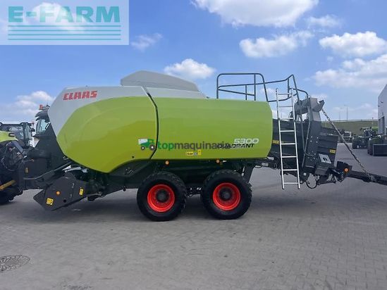 Empacadora gigant - Claas - quadrant 5300 rf