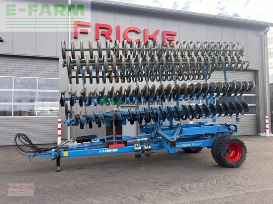 Grada de disco - Lemken - gigant 10/1200 mit heliodor 8/600