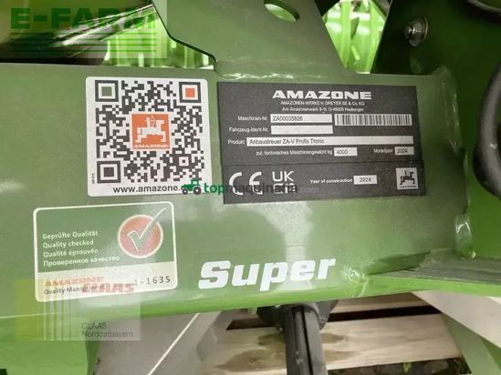 Esparcidor - Amazone - za-v 2200 super profis tronic