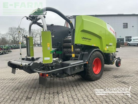 Empacadora gigant - Claas - rollant 455 uniwrap mps